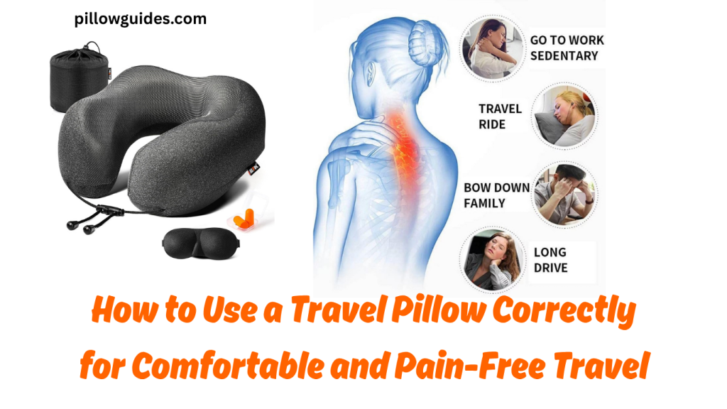 How to Use a Travel Pillow Correctly for Comfortable and Pain-Free Travel