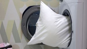 How to Wash Pillows Without a Removable Cover