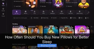 How Often Should You Buy New Pillows for Better Sleep