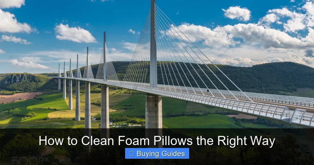 How to Clean Foam Pillows the Right Way