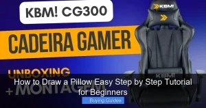 How to Draw a Pillow Easy Step by Step Tutorial for Beginners