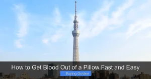 How to Get Blood Out of a Pillow Fast and Easy