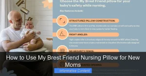 How to Use My Brest Friend Nursing Pillow for New Moms