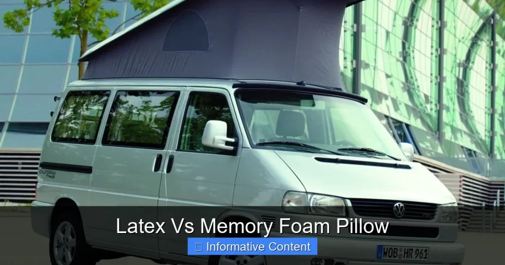 Latex Vs Memory Foam Pillow