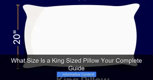 What Size Is a King Sized Pillow Your Complete Guide
