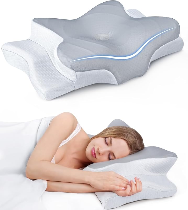 Ultra pain relief offers support with cervical design, contour memory