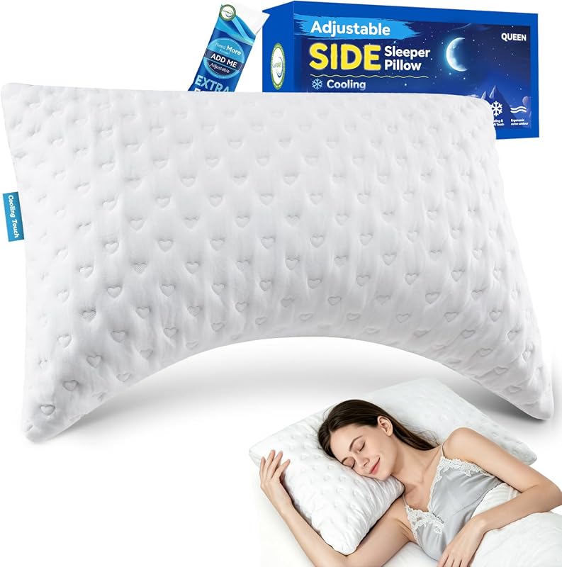 Adjustable Shredded Memory Foam Pillow