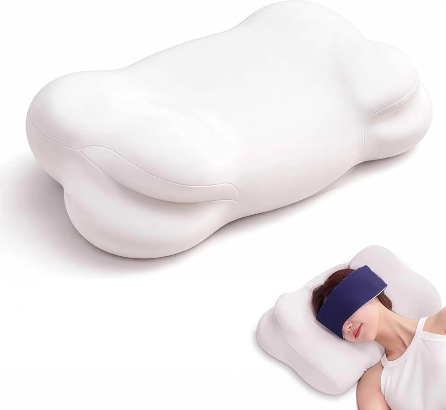 Cloud Pillow – Memory Foam Cervical Neck Support for Side, Back, Stoma