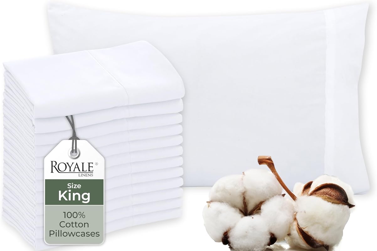 Royale Linens Cotton Pillow Cases