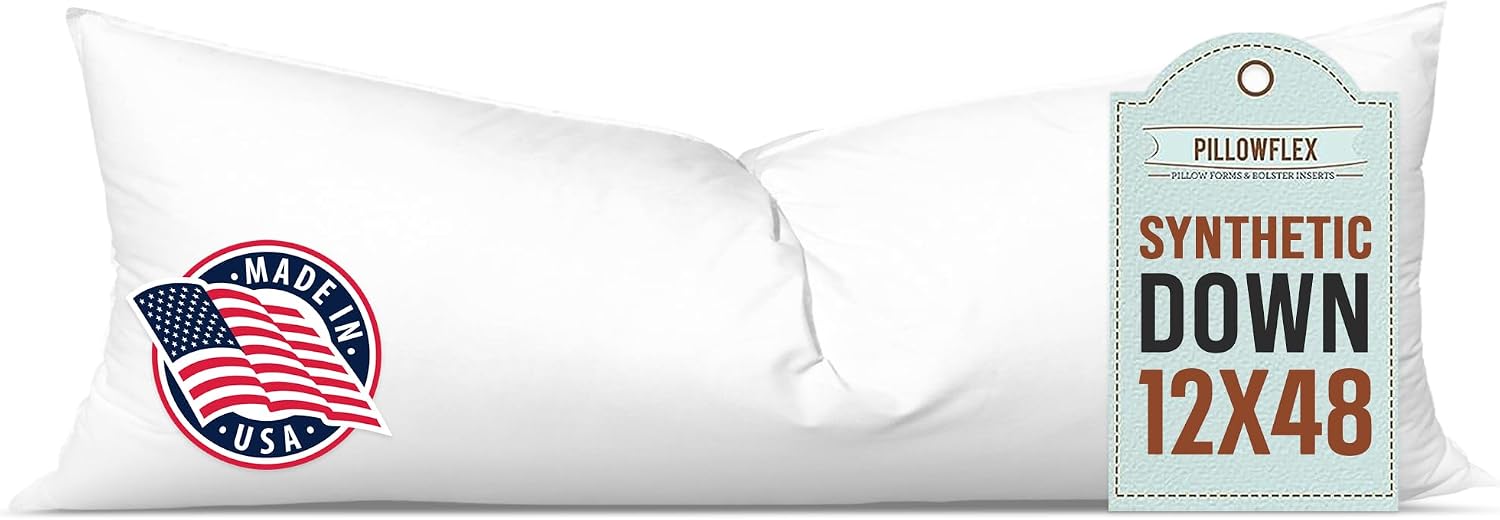 Pillowflex 12x48 Synthetic Down Pillow