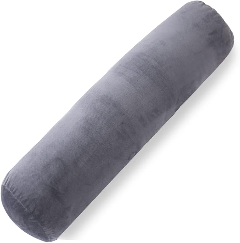 MIDDLE ONE Velvet Bolster Pillow