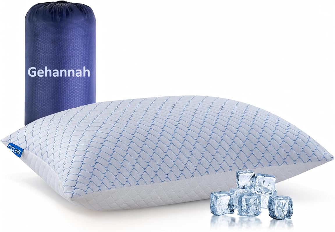 Compressible Shredded Memory Foam Camping Pillow