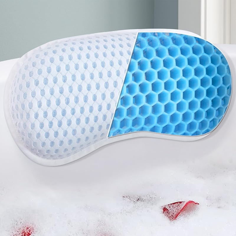 Premium 4D Mesh Bath Pillow