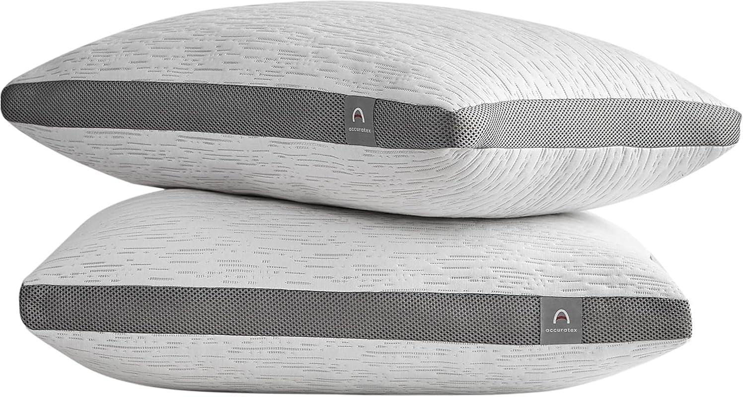 ACCURATEX Queen Bamboo Pillow Set