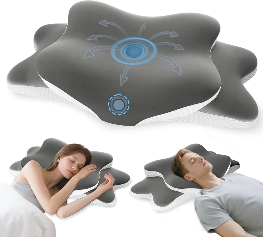 Ergonomic Memory Foam Cervical Pillow