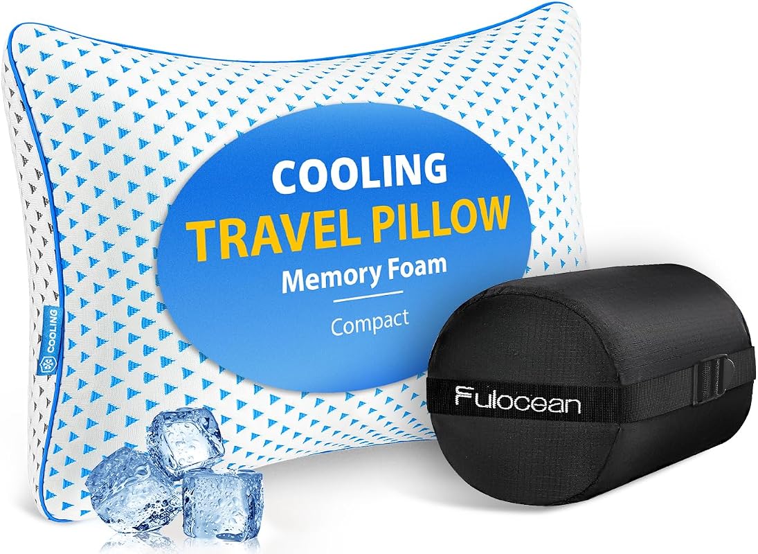 Adjustable Cooling Memory Foam Pillow