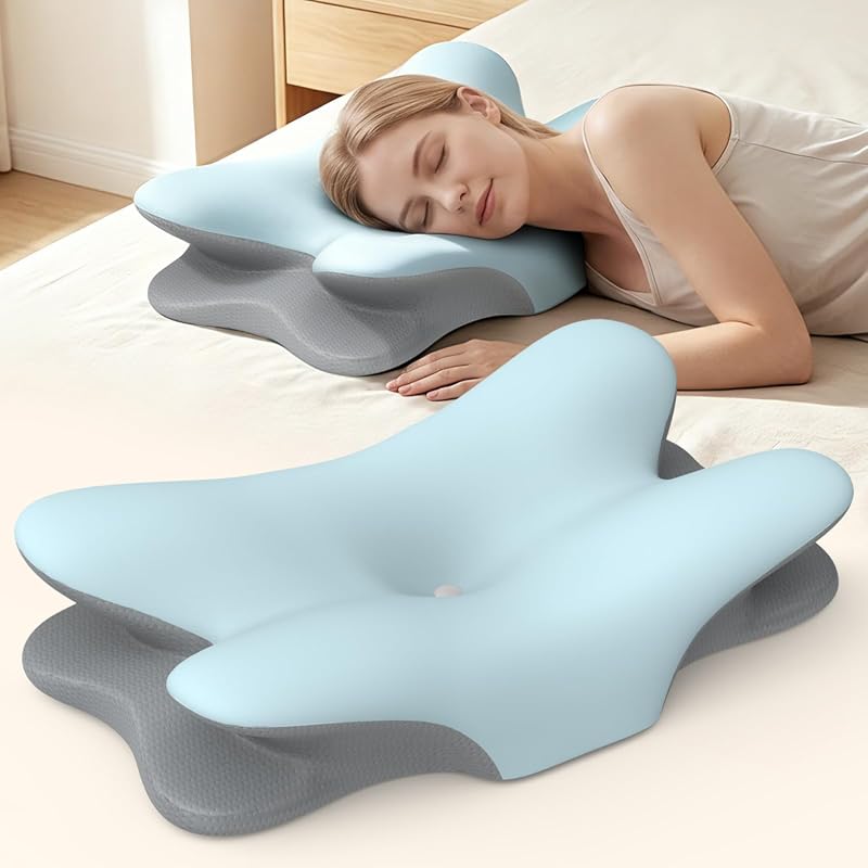 Ergonomic Memory Foam Contour Pillow