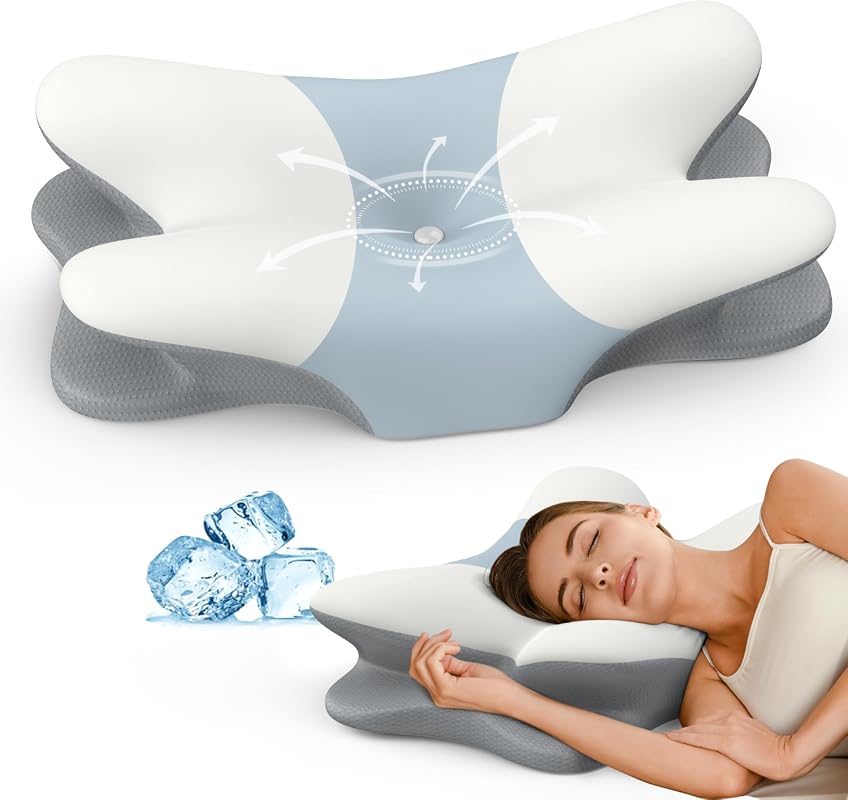 Cervical Memory Foam Contour Pillow