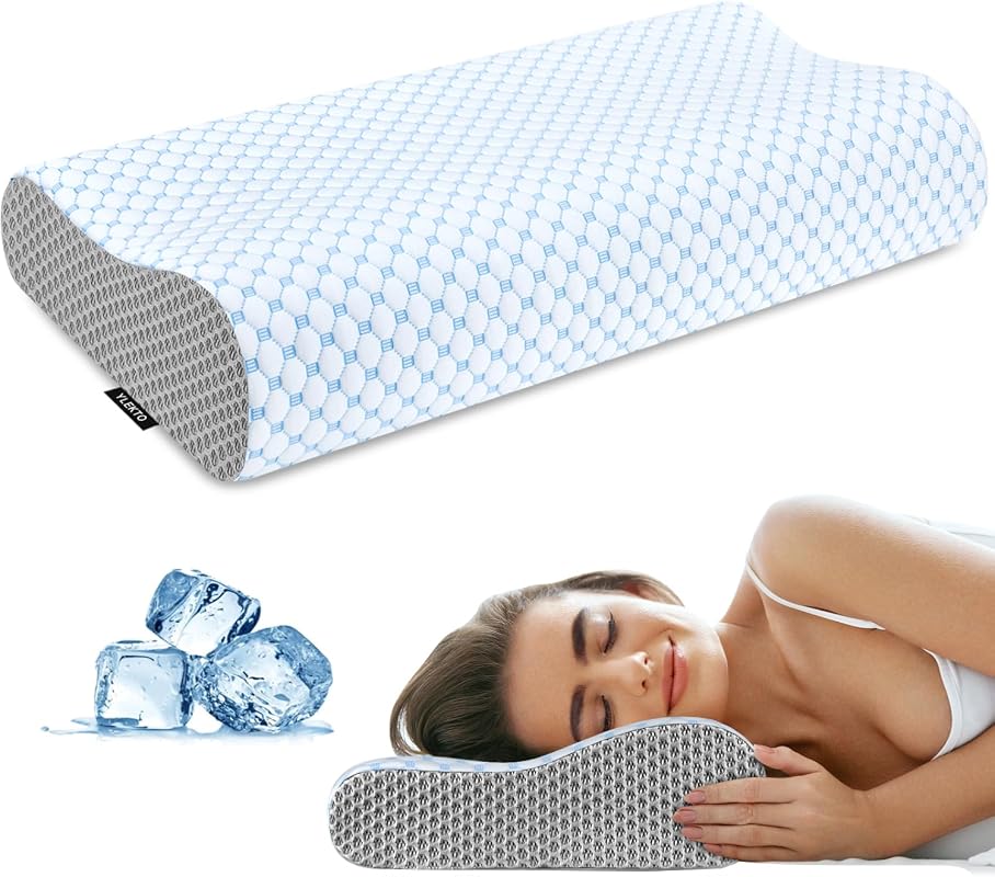 Ergonomic Memory Foam Cervical Pillow