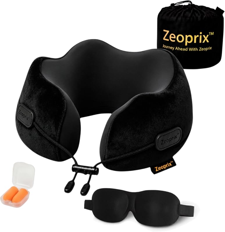 Memory Foam Travel Neck Pillow