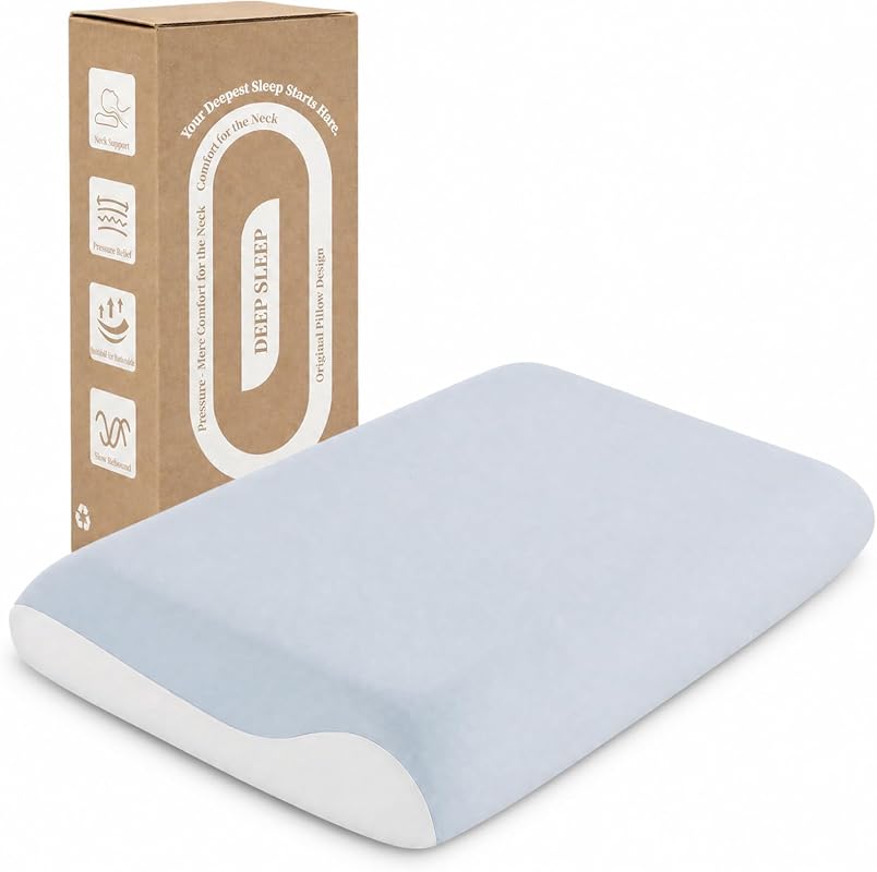 Ergonomic Cooling Pillow